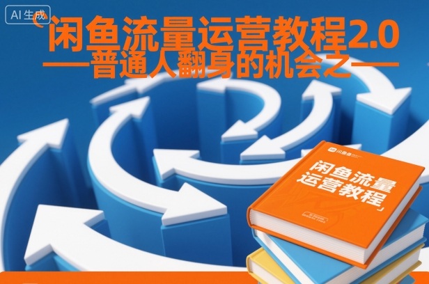 闲鱼流量运营教程2.0——普通人翻身的机会之一-泡芙局网创